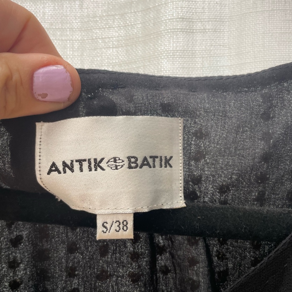 Antik Batik Black Beaded Dress - Picture 3 of 8